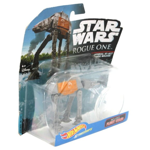 Star Wars Rogue One Hot Wheels Starships Imperial AT-ACT Cargo Walker Flight Sta - Picture 3 of 9